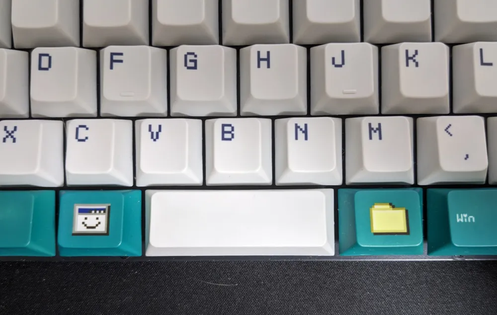 無変換・変換の位置のキー